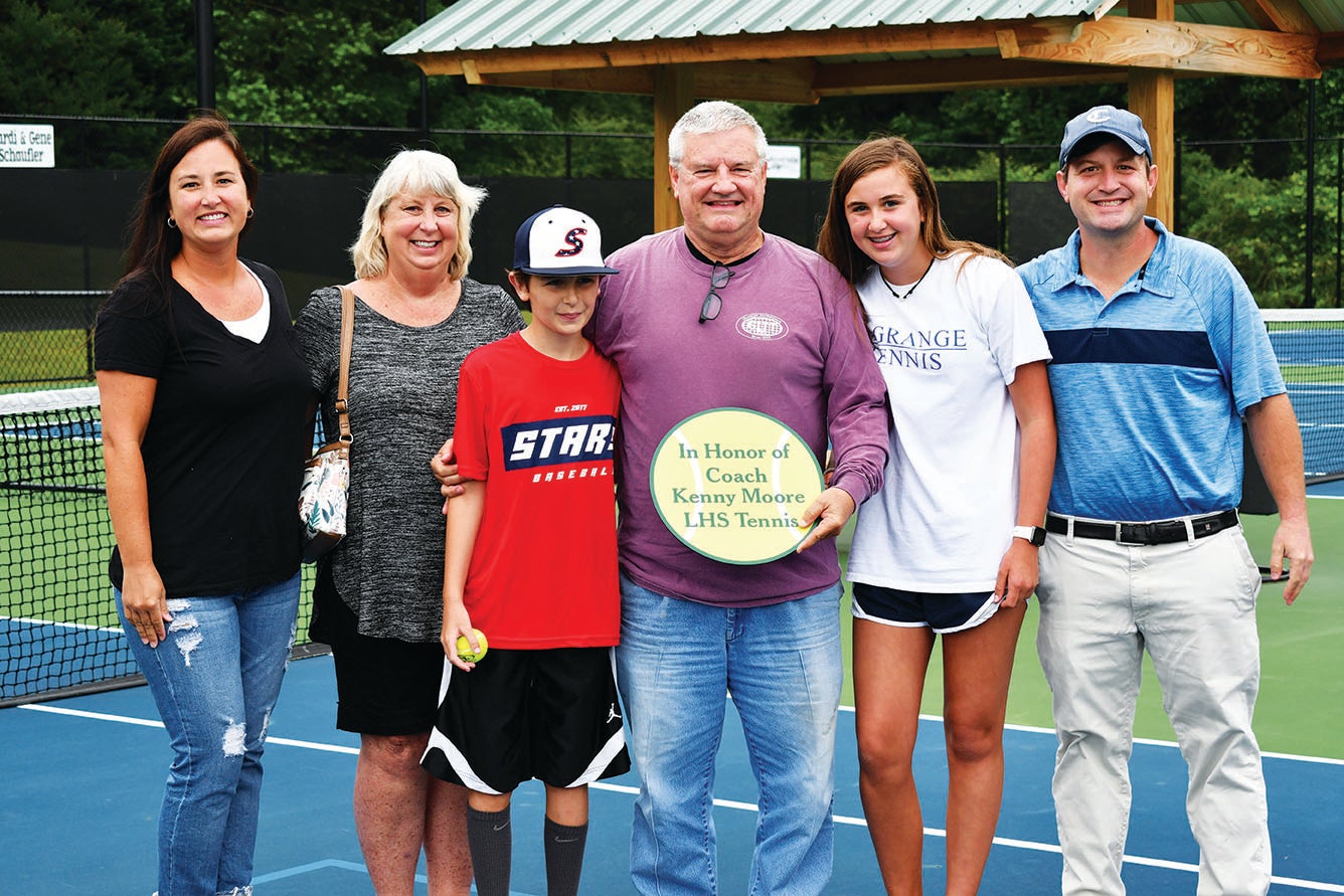 Special day for LaGrange tennis coach - LaGrange Daily News