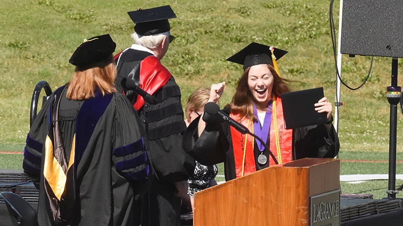 LaGrange College ceremony recognizes 2020, 2021 graduates - LaGrange