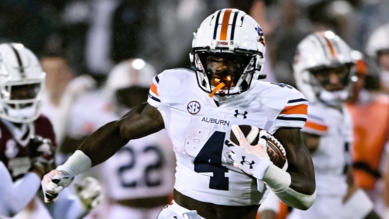 Auburn running back Tank Bigsby declaring for NFL Draft