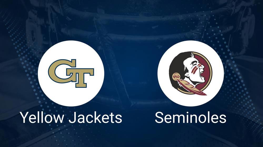 Georgia Tech vs. Florida State Predictions & Tips: Odds, Moneyline, Spread – Saturday, August 24