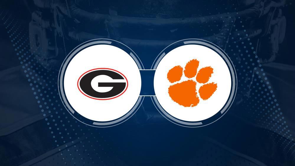 Georgia vs. Clemson: Odds, spread, and over/under - August 31