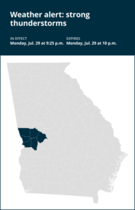 Update: Penny-sized hail forecast with thunderstorms in Harris County Monday