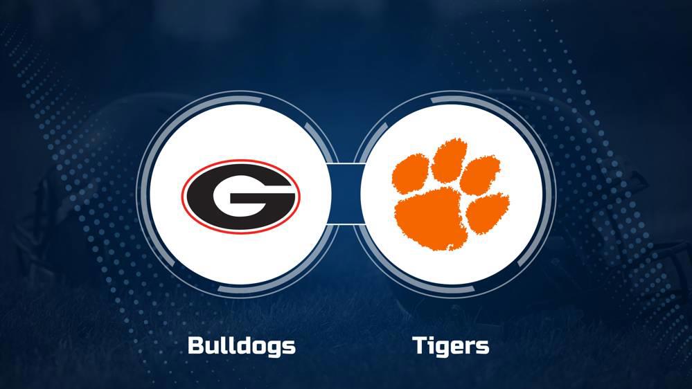 Where to Watch Georgia vs. Clemson on TV or Streaming Live - August 31