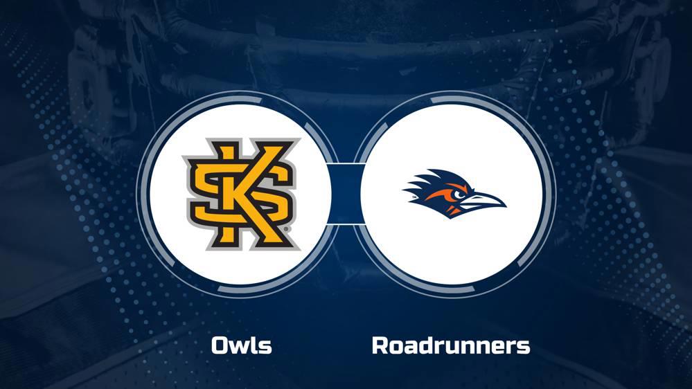 Where to Watch Kennesaw State vs. UTSA on TV or Streaming Live - August 31