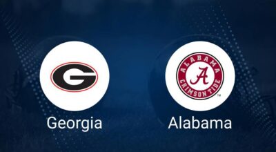 Best Bets, Predictions & Odds for the Georgia vs. Alabama Game – Saturday, Sept. 28