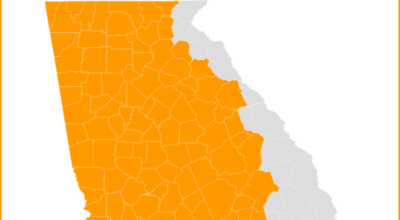 Flood watch for West Georgia from Wednesday to Friday