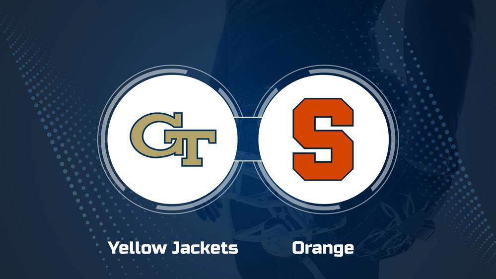 Where to Watch Georgia Tech vs. Syracuse on TV or Streaming Live - Sept. 7