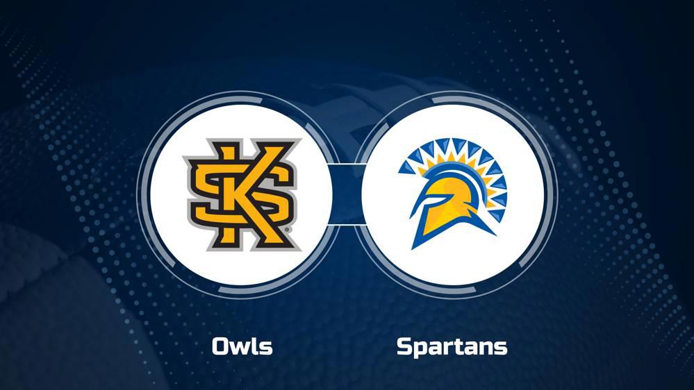 Where to Watch Kennesaw State vs. San Jose State on TV or Streaming Live - Sept. 14