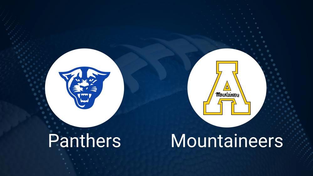 Georgia State vs. Appalachian State Oct. 26 Tickets & Start Time