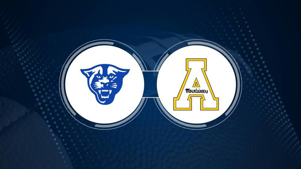 Georgia State vs. Appalachian State: Odds, spread, and over/under - Oct. 26