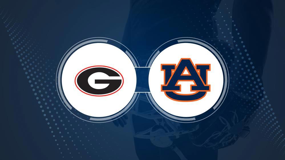 Georgia vs. Auburn: Odds, spread, and over/under - Oct. 5