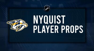 Gustav Nyquist Player Prop Bets for the Predators vs. Kraken Game - October 15