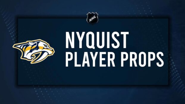 Gustav Nyquist Player Prop Bets for the Predators vs. Red Wings Game - October 12