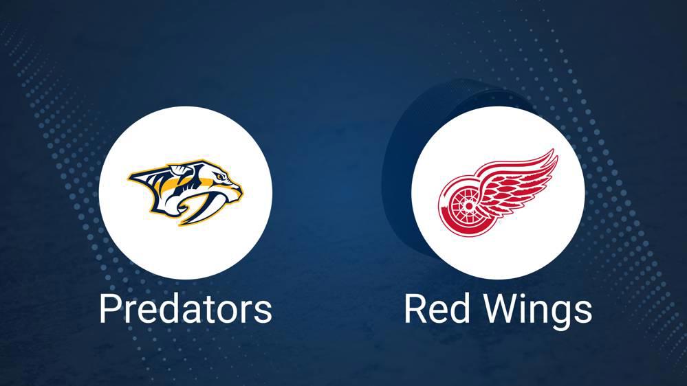 How to Pick the Predators vs. Red Wings Game with Odds, Spread, Betting Line and Stats – October 19