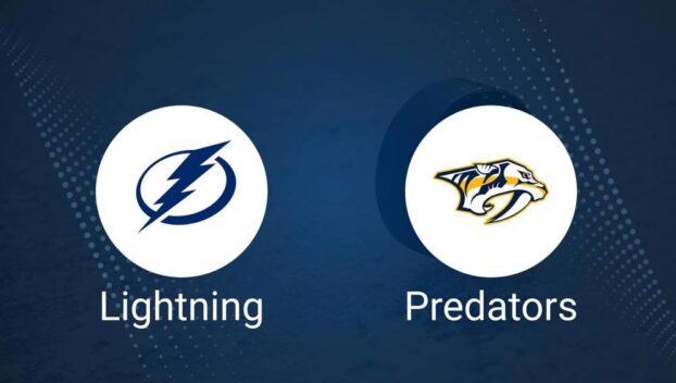 Lightning vs. Predators Injury Report Today - October 28