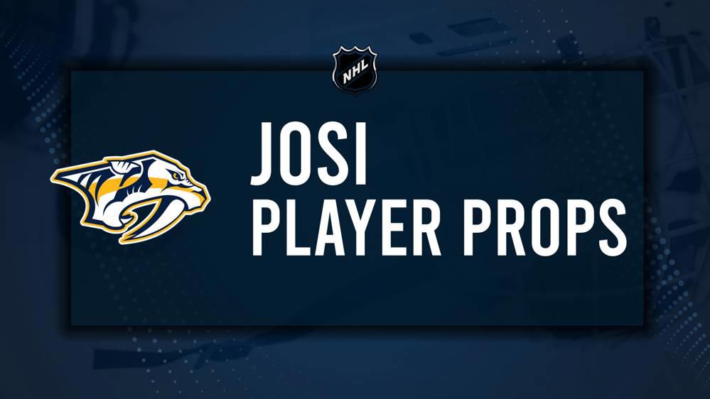 Roman Josi Player Prop Bets for the Predators vs. Lightning Game - October 28