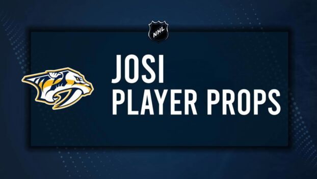 Roman Josi Player Prop Bets for the Predators vs. Red Wings Game - October 12