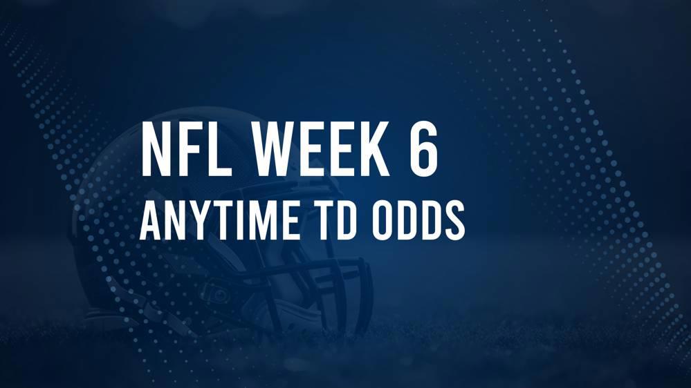 Week 6 Anytime Touchdown Scorers: Best Bets and Odds