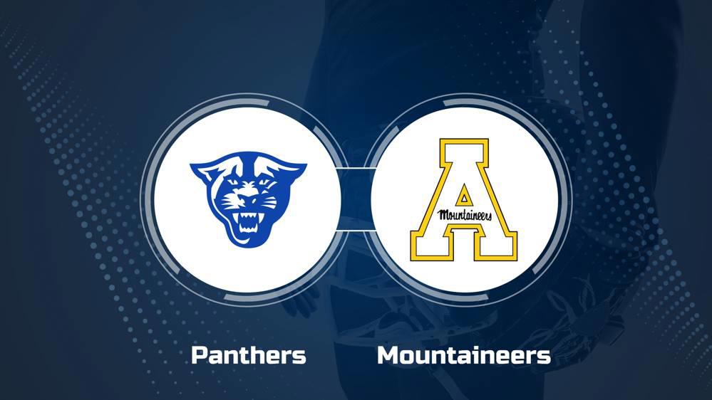 Where to Watch Georgia State vs. Appalachian State on TV or Streaming Live - Oct. 26