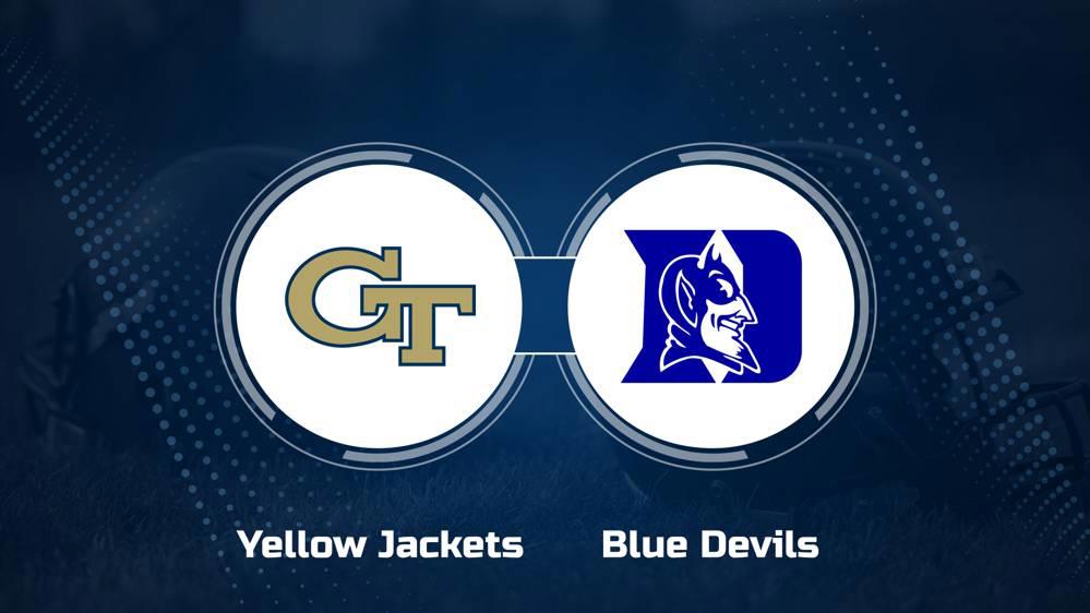 Where to Watch Georgia Tech vs. Duke on TV or Streaming Live - Oct. 5