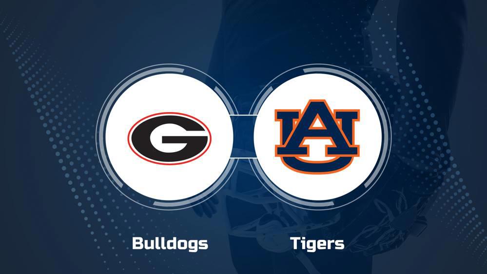 Where to Watch Georgia vs. Auburn on TV or Streaming Live - Oct. 5