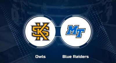 Where to Watch Kennesaw State vs. Middle Tennessee on TV or Streaming Live - Oct. 15