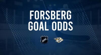 Will Filip Forsberg Score a Goal Against the Oilers on October 31?