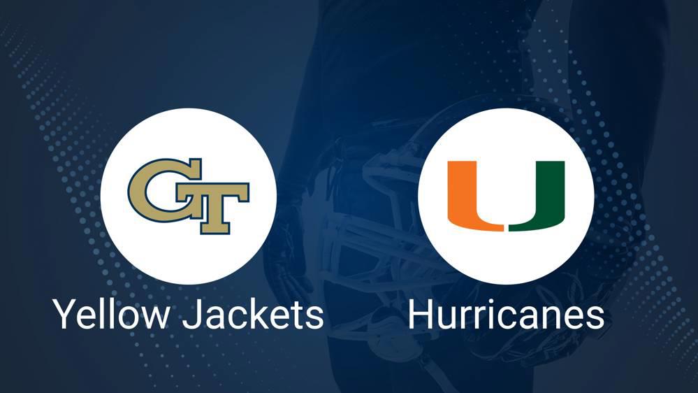 Georgia Tech Vs. Miami (fl) Nov. 9 Tickets & Start Time 