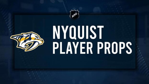 Gustav Nyquist Player Prop Bets for the Predators vs. Kraken Game - November 20