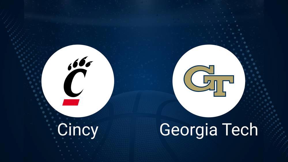 How to Watch Cincinnati vs. Georgia Tech on TV or Live Stream - November 23