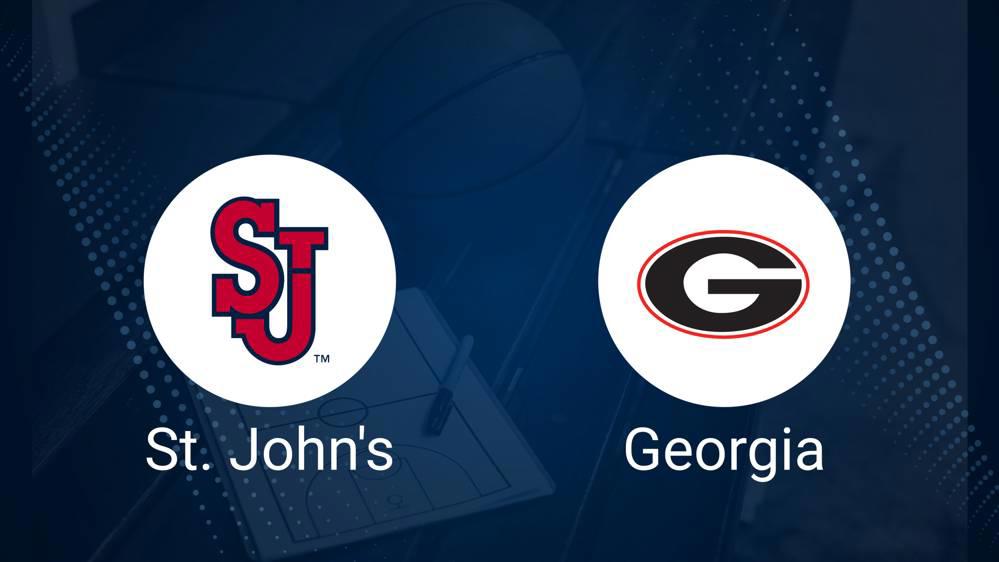 How to Watch St. John's vs. Georgia on TV or Live Stream - November 24