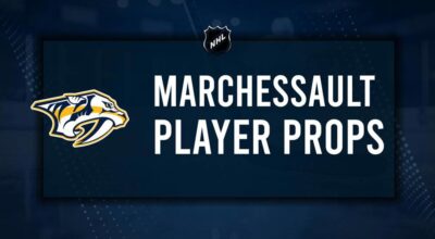 Jonathan Marchessault Player Prop Bets for the Predators vs. Canucks Game - November 17