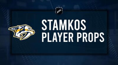 Steven Stamkos Player Prop Bets for the Predators vs. Lightning Game - November 29