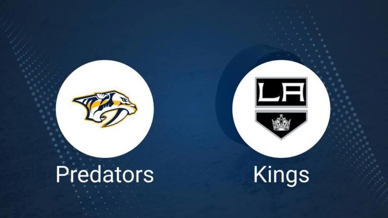 Where To Watch Nashville Predators Vs. Los Angeles Kings On TV Or ...