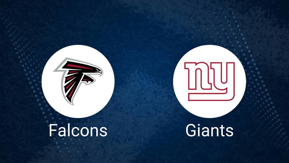 Falcons vs. Giants: Odds, Moneyline, and Spread - Week 16