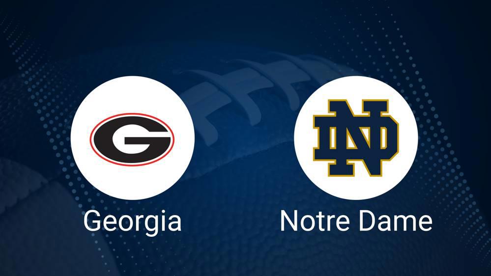 Georgia vs. Notre Dame Sugar Bowl Quarterfinal Best Bets, Predictions ...