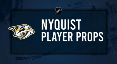 Gustav Nyquist Player Prop Bets for the Predators vs. Blues Game - December 27