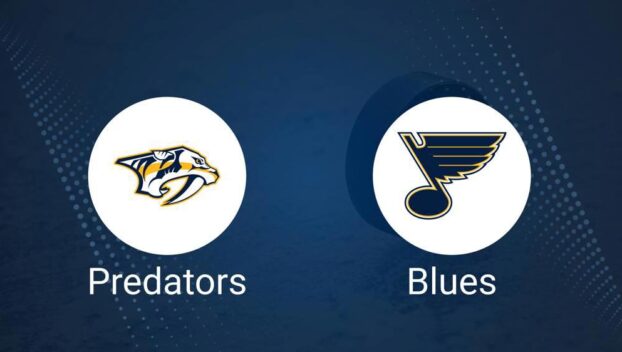 Predators vs. Blues Injury Report Today - December 27