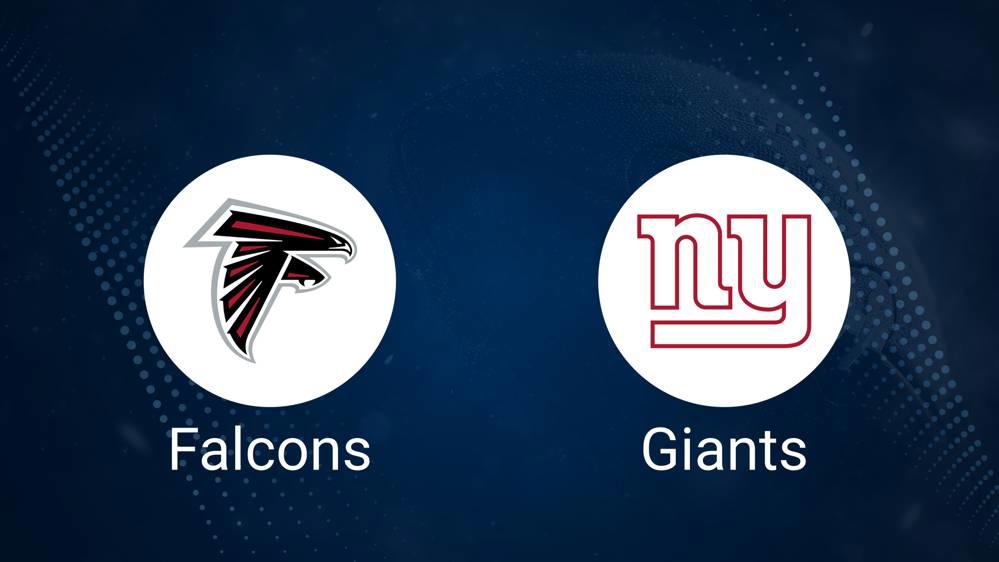 Where to Watch Falcons vs. Giants on TV or Streaming Live - Dec. 22