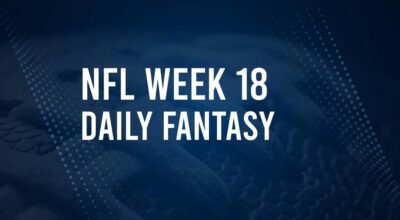 DFS Salaries and Projections for NFL Week 18