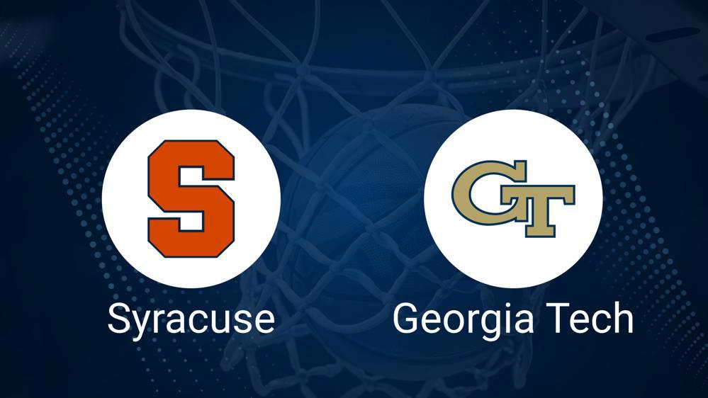 How to Watch Georgia Tech vs. Syracuse on TV or Live Stream - January 7