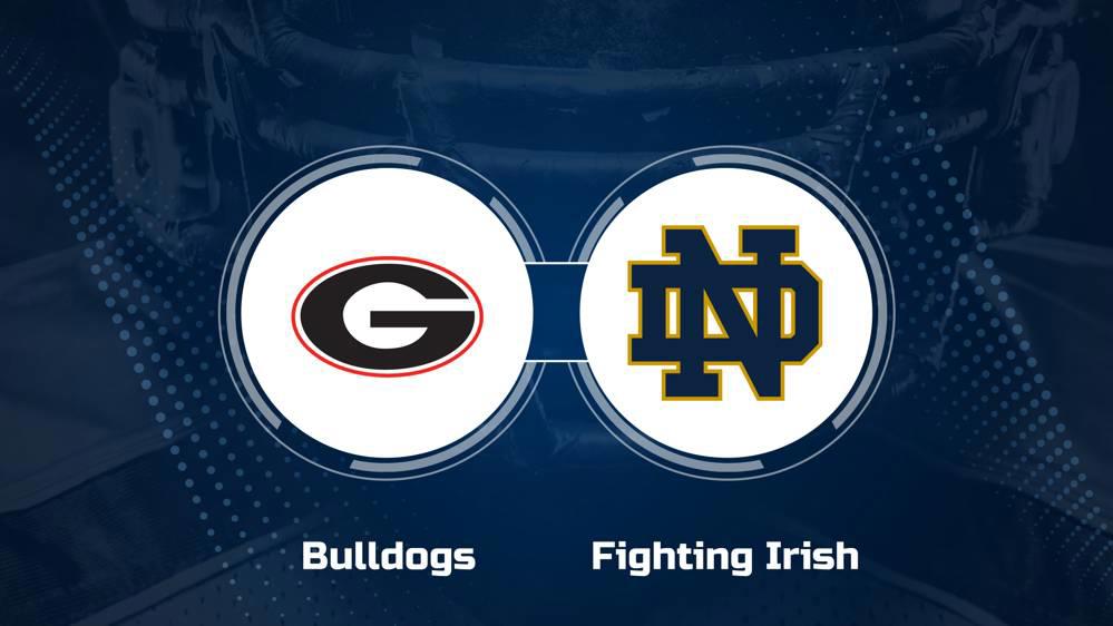 Where to Watch Georgia vs. Notre Dame on TV or Streaming Live - 2025 Sugar Bowl - Quarterfinal