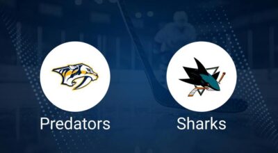 Where to Watch Nashville Predators vs. San Jose Sharks on TV or Streaming Live - January 21