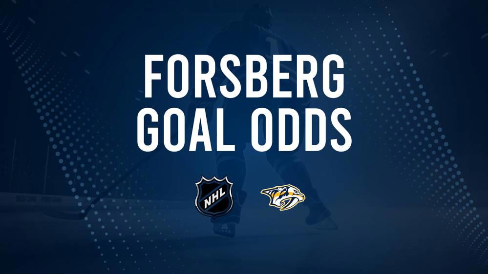 Will Filip Forsberg Score a Goal Against the Flames on January 4?