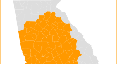 Winter storm watch for West Georgia for Tuesday and Wednesday – up to 3 inches of snow