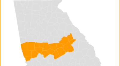 Winter weather advisory for West Georgia for Friday